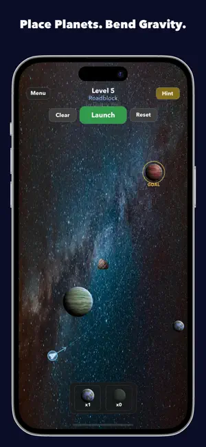Gravity Well - Physics Puzzle screenshot 1