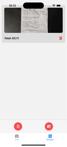 ReceiptToCSV Screenshot 1 of 3