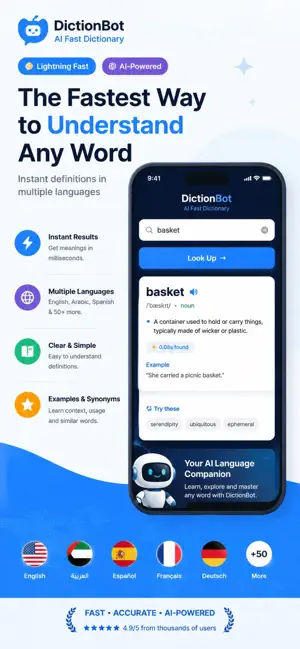 DictionBot: Fast AI Dictionary screenshot 1