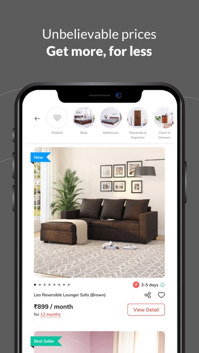 Rentomojo - Furniture on Rent Screenshot