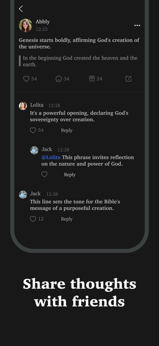 TBS - Bible Chat App Screenshot 4 of 4
