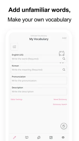 VoCat - My Own Vocabulary screenshot 2