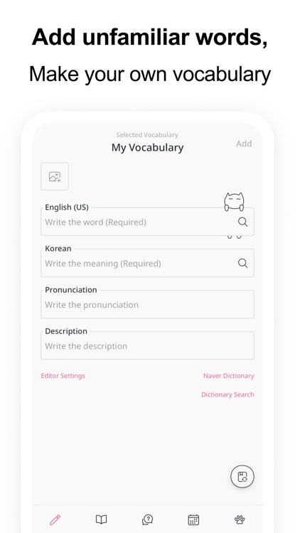 VoCat - My Own Vocabulary