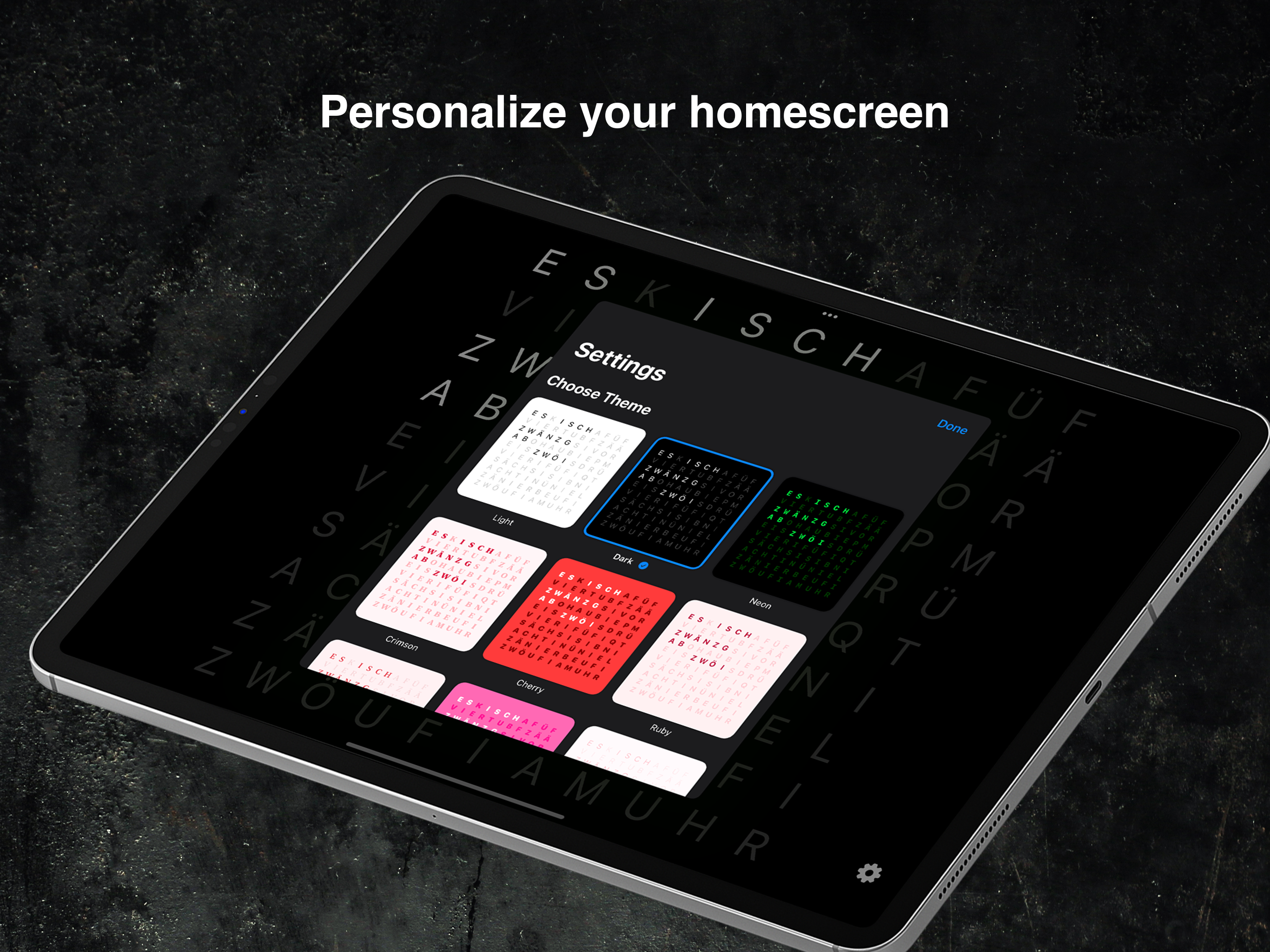 WordClock Widget - Text Clock