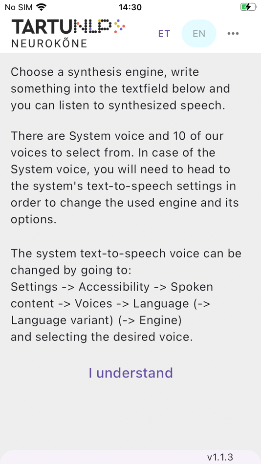 #10. Neurokõne (iOS) 由: University of Tartu