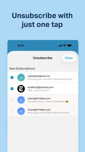 Chuck – Email with Superpowers screenshot 4