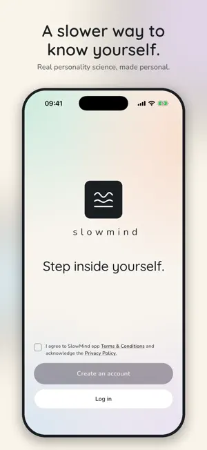 SlowMind: Personality Tests screenshot 1