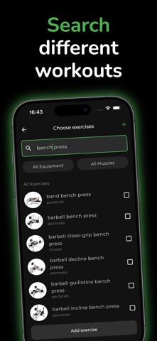 GymGainz: Workout tracker Screenshot 6 of 6