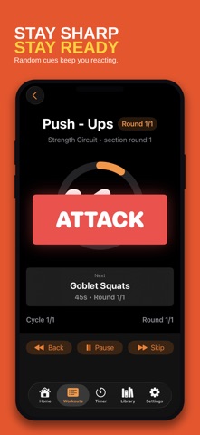 Workout Planner - Pure Tempo iPhone screenshot