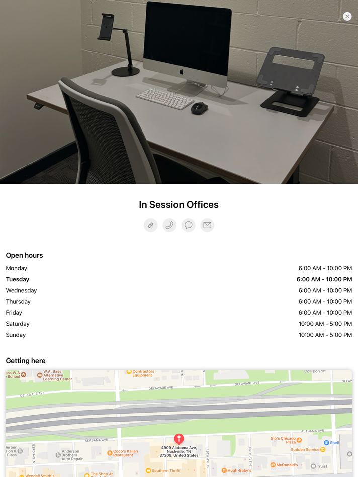 #5. In Session Offices (iOS) 由: In Session Offices, LLC