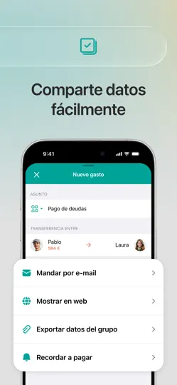 Captura de pantalla de Settle Up - Group Expenses en iPhone 6