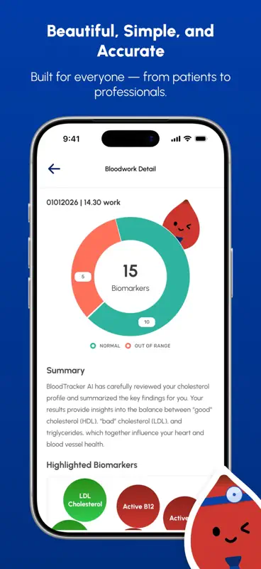 BloodTracker AI - Lab Results screenshot 3 of 8