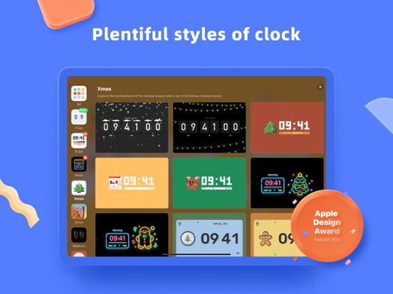 MD Clock - Flip Clock iPad app afbeelding 1