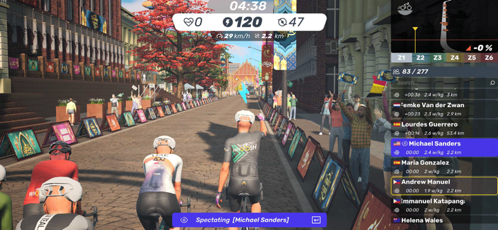 MyWhoosh: Indoor Cycling App screenshot 1
