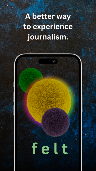 felt: a mobile experience Screenshot