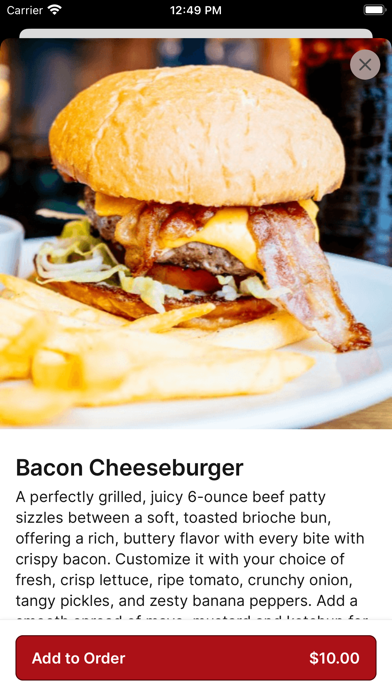 Maria's Kitchen To Go iPhone screenshot 3 - Food & Drink app