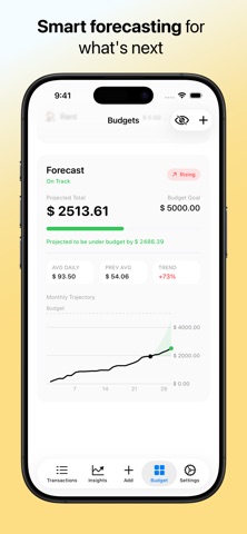 Kash: Budget & Spending Screenshot 4 of 5