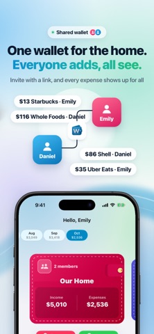 We Wallet: Expense Tracker Screenshot 2 of 9