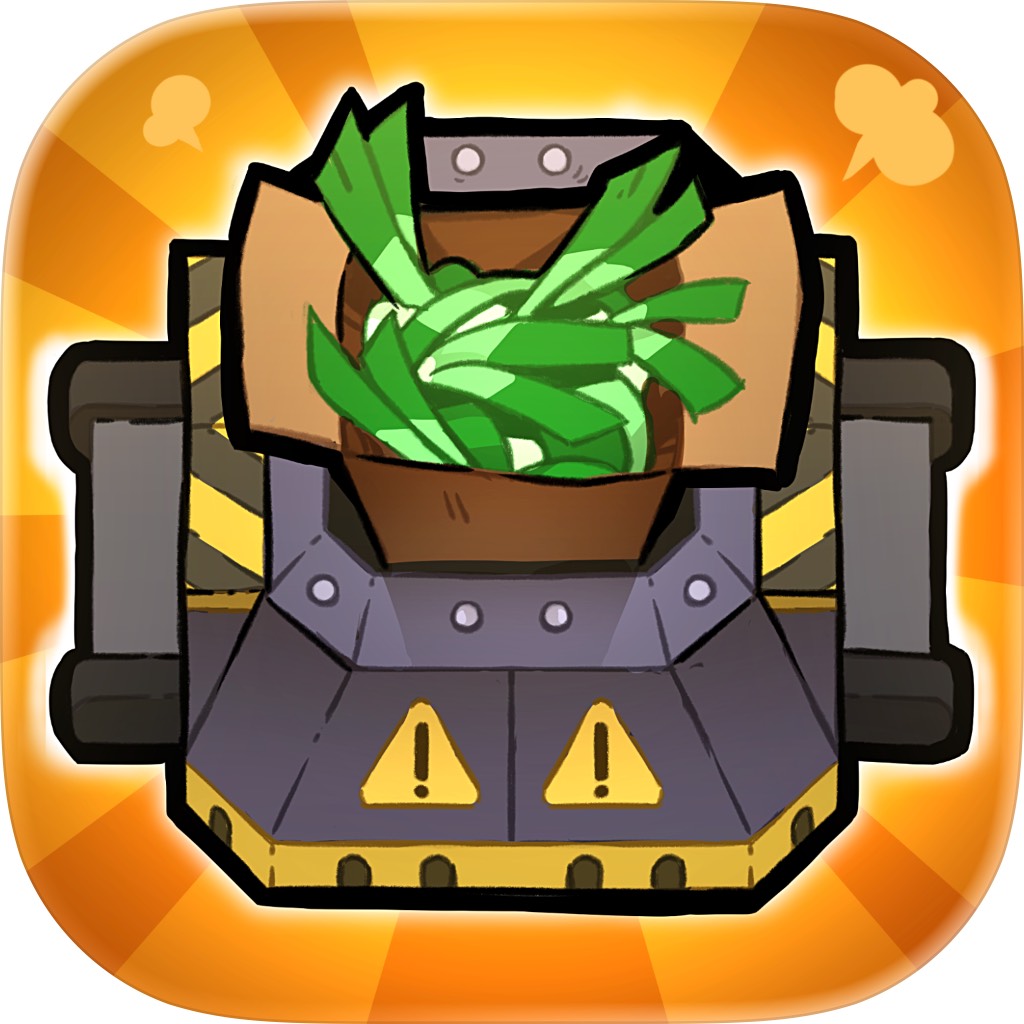 Apple App Store cover for Leek Factory Tycoon