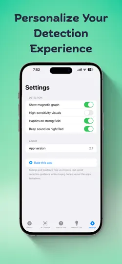 Electronic Device Detector iPhone Ekran Görüntüsü 5