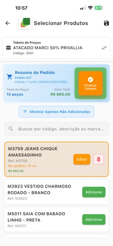 Matriz Vendas iA iPhone screenshot