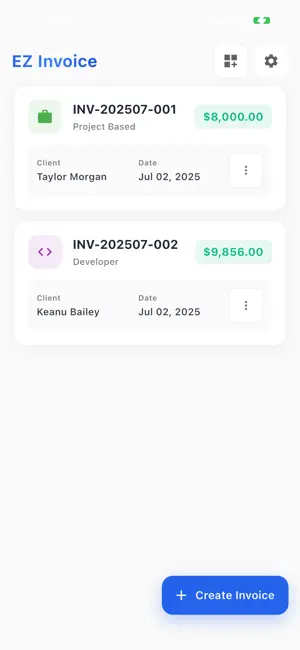 EZ Invoice Generator screenshot 2