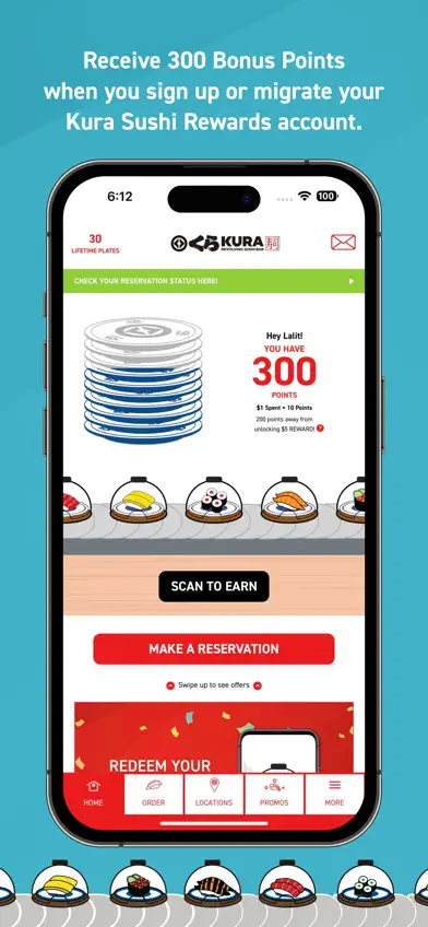 Kura Sushi Rewards screenshot 1