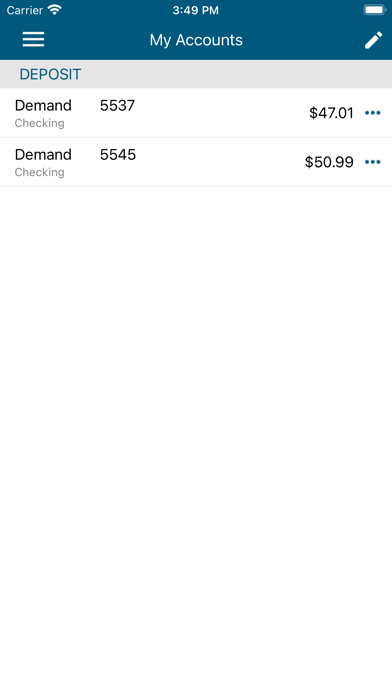 United Bank Camden Mobile Screenshot