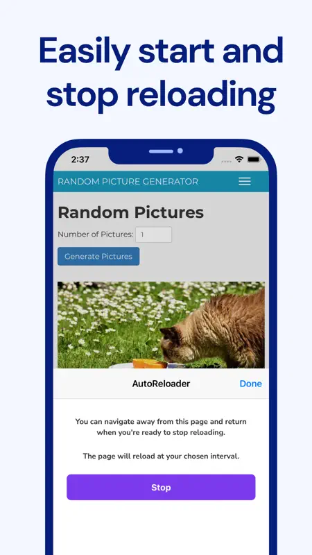 Auto Reloader: Page Refresher screenshot 4 of 6