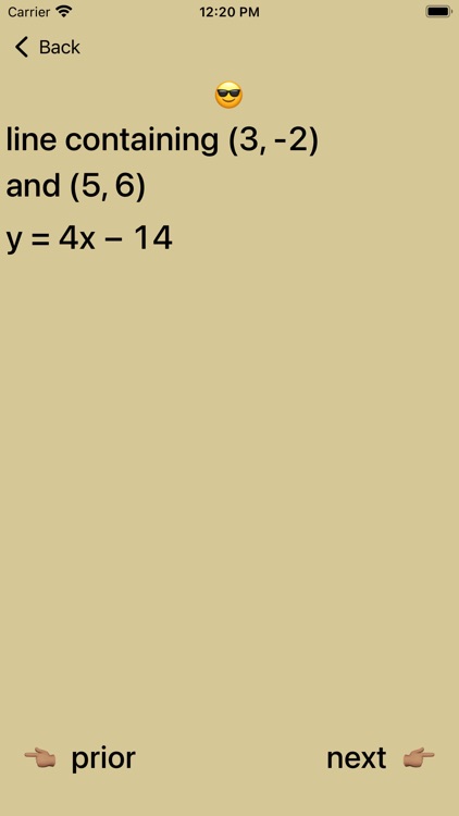 20/20 Straight Line Equations screenshot-9