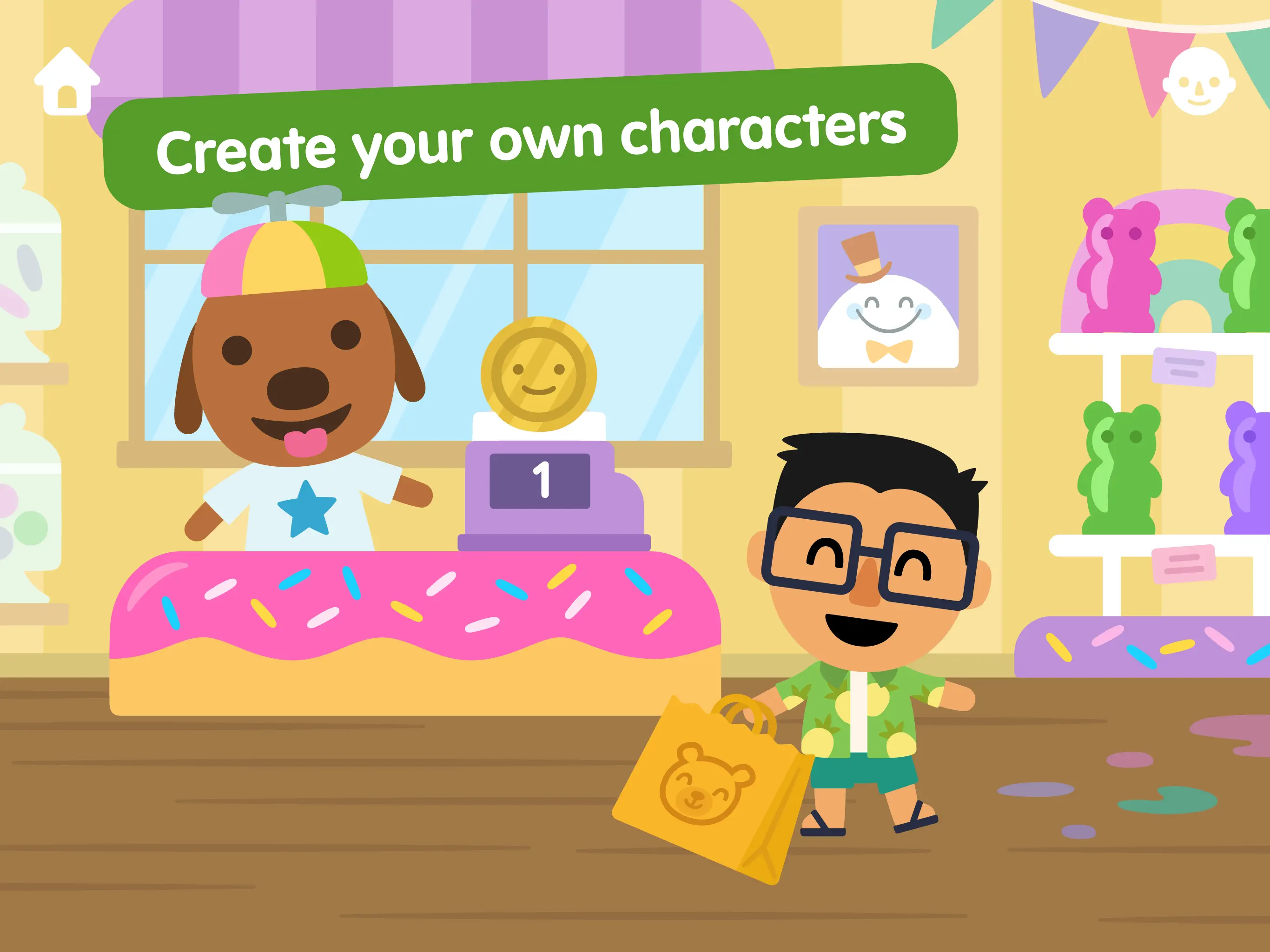 #9. Sago Mini World: Kids Games (iOS) Oleh: Piknik