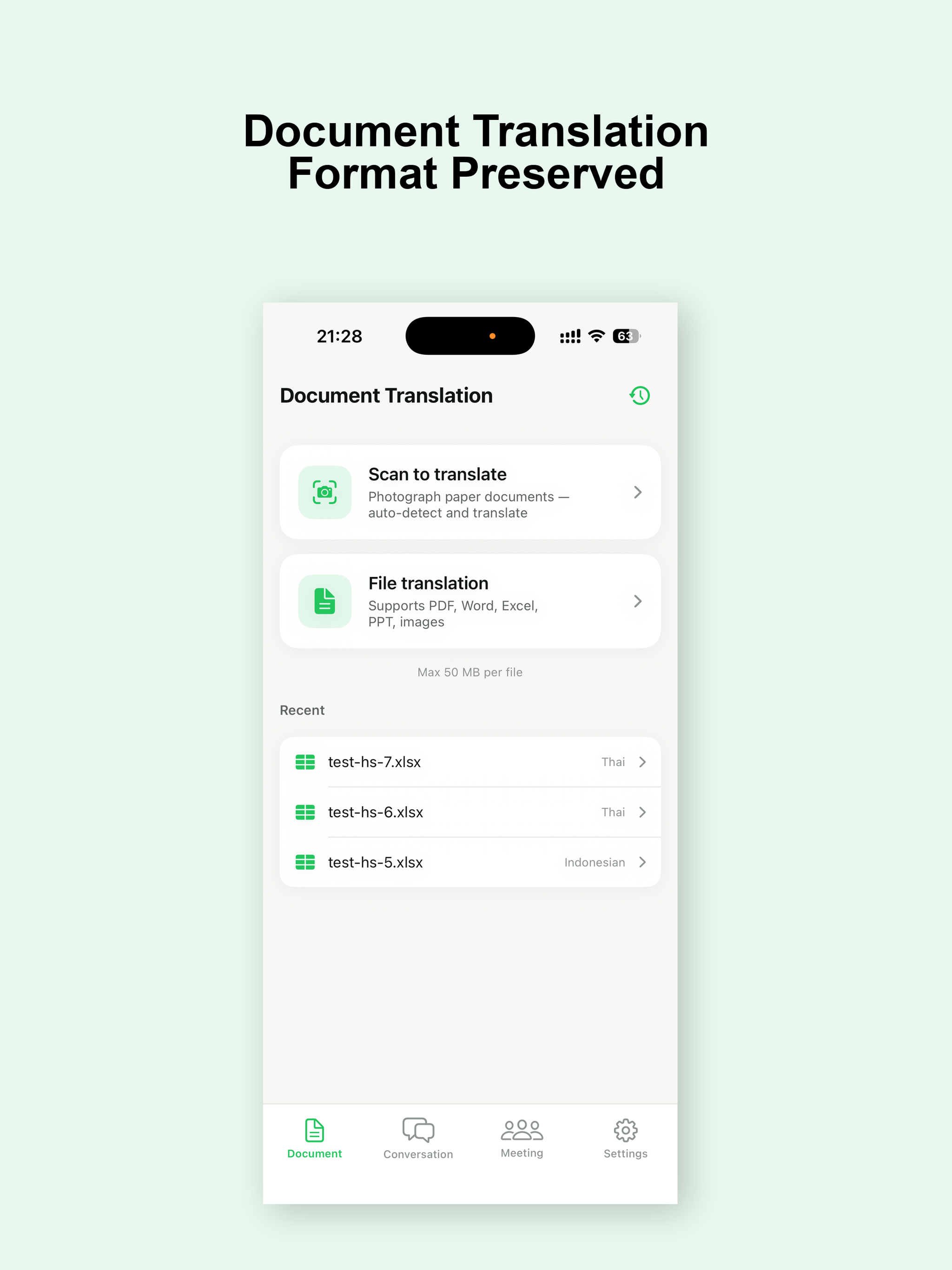 Voxink: AI Voice Translator