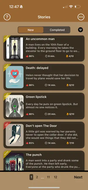 Yes No Stories screenshot 1