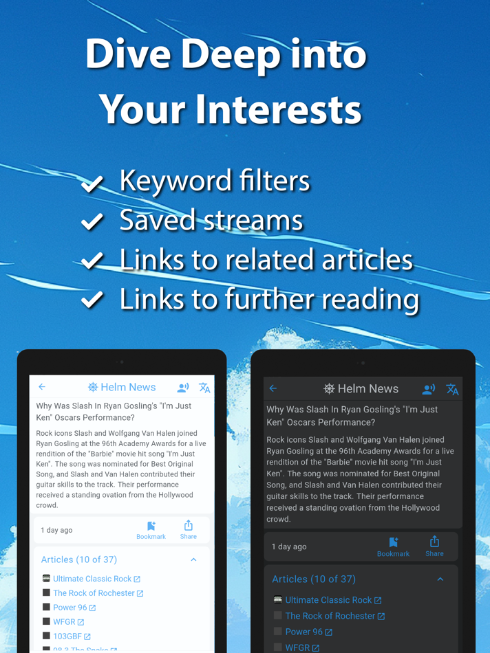 #3. Helm: Read & Learn Languages (iOS) 由: Helm News Inc.