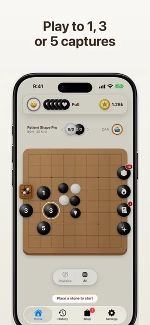 Capture GO - Learn Go vs AI screenshot 4