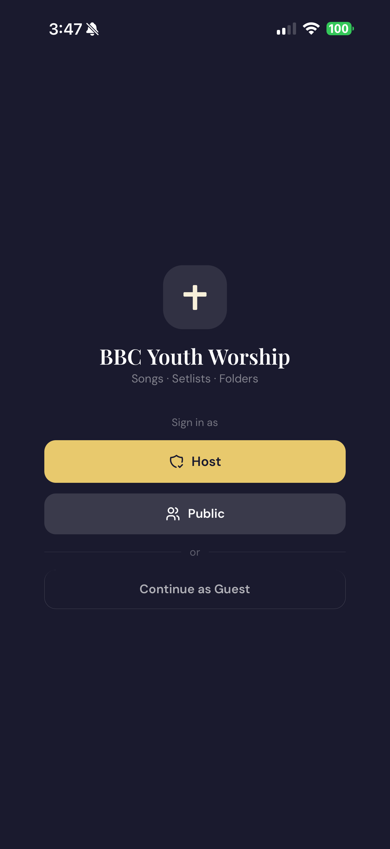 BBC YOUTH WORSHIP screenshot 3