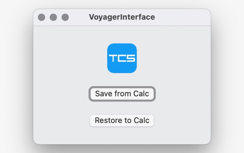 Voyager Interface app screenshot