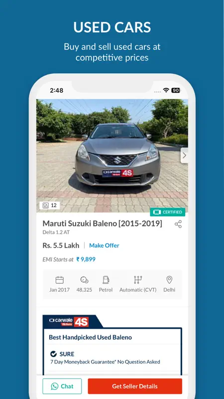 CarWale - Buy new, used cars screenshot 2 of 5