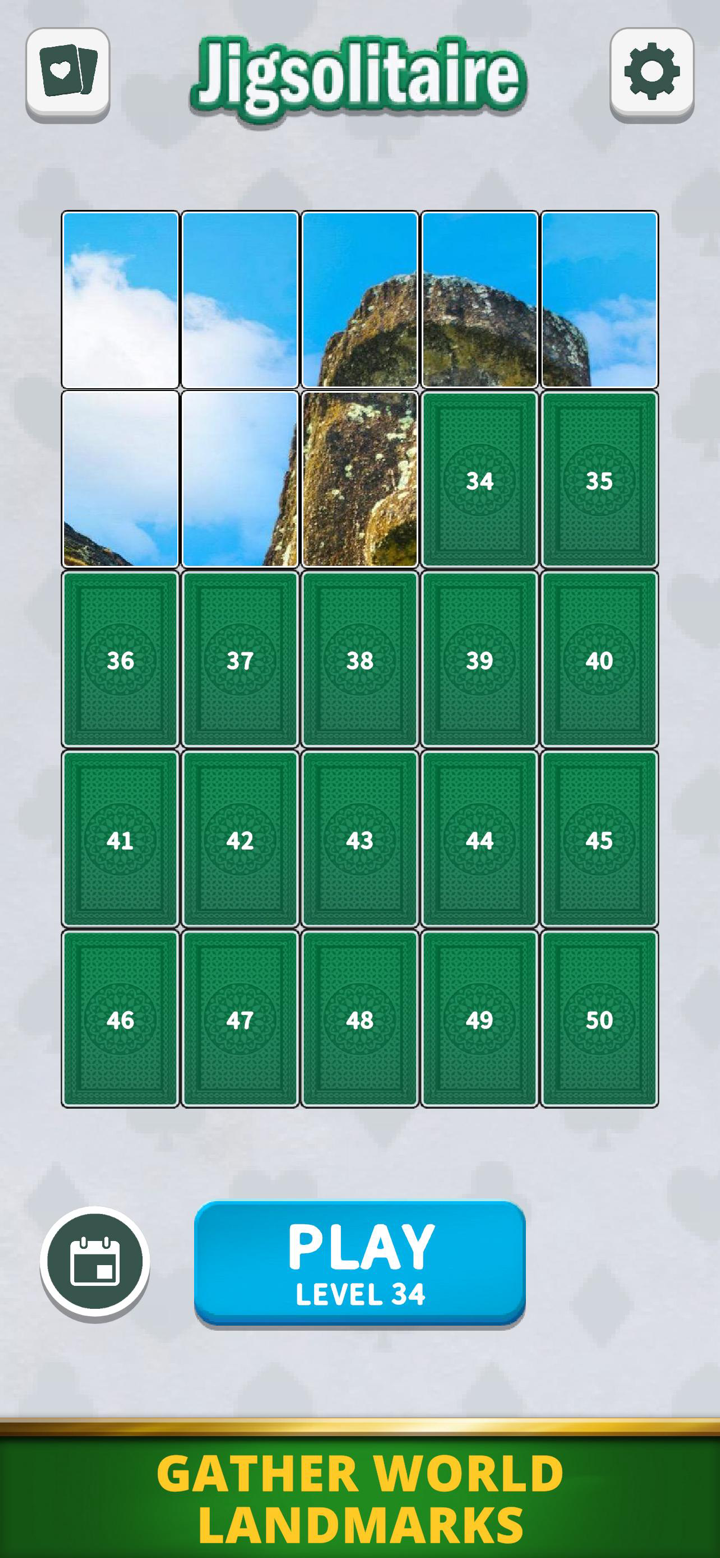 Jigsolitaire screenshot 3