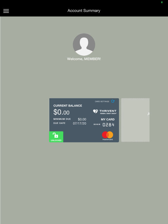 Screenshot #5 pour ThriventCU Credit Card