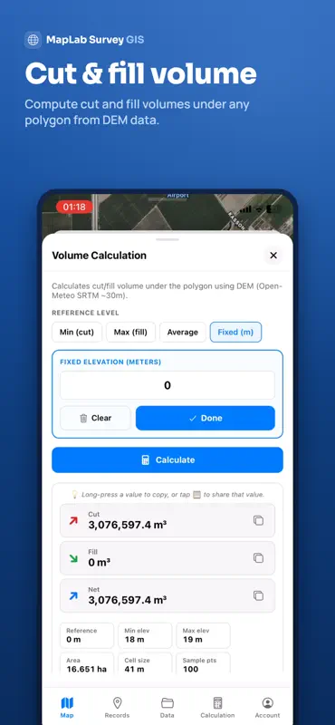 MapLab Survey - Topografia screenshot 8 of 10