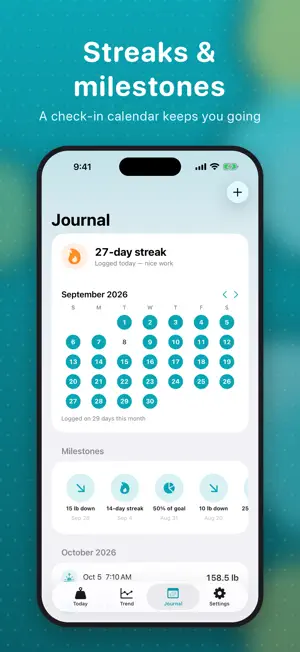 Weight Loss Tracker: Wejo screenshot 3