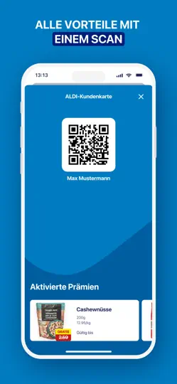 Screenshot von ALDI Luxemburg auf dem iPhone 3