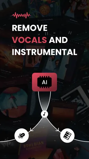 Song Vocal Remover - Music Ext screenshot 1