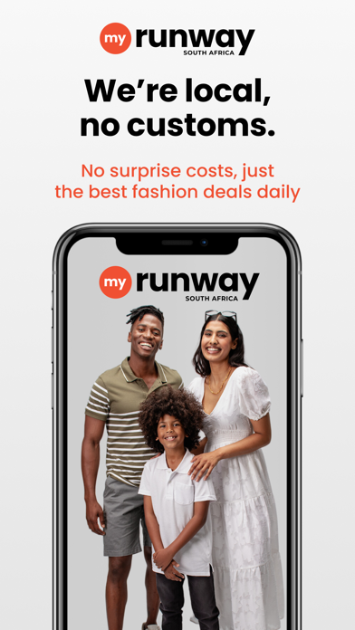 MyRunway SA Fashion Shopping Screenshot