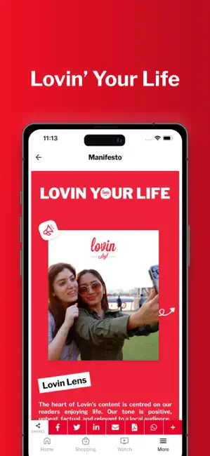 Lovin. iPhone screenshot 6