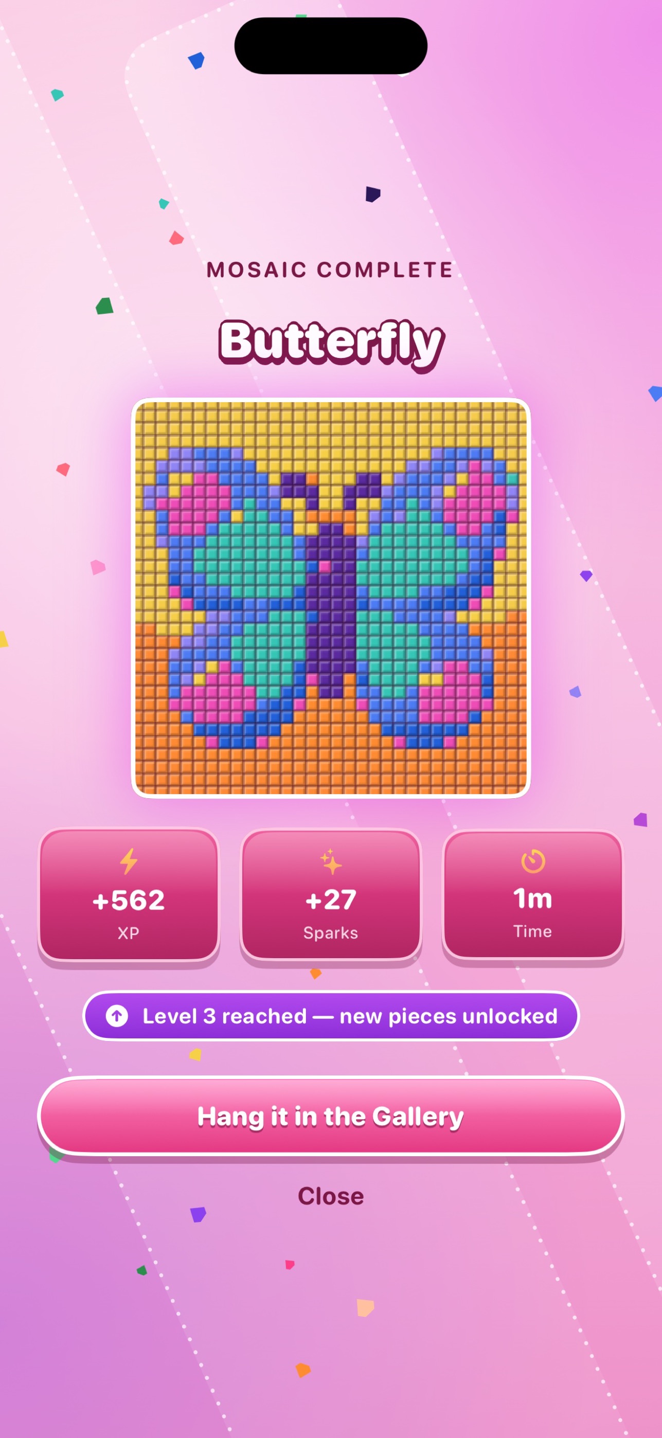 Screenshot 5 of Gem Mosaic: Sparkle