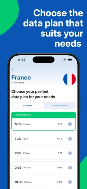 eSIM Mobile Data by WeReload screenshot 3