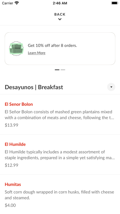 App screenshot