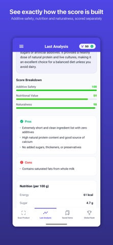 Health Score - AI Scanner screenshot 3